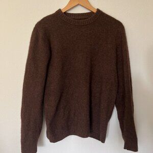 Taylor Stitch Lodge Sweater in Coffee - M - 40